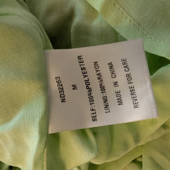 Lumiere Floral Green Mini Dress - Picture 4 of 4